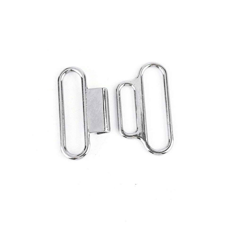 Adjustable Elastic Band Cloth Belt with Snap Button Closure