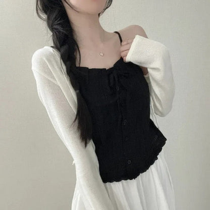 Zaria Lace Detail Short Sleeve Cotton Blouse